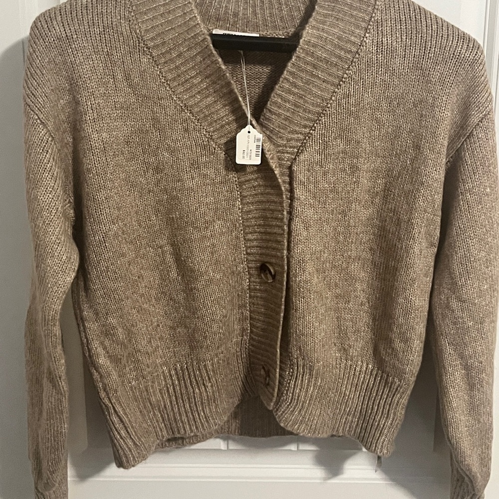 Zenana Outfitters Classic Tan Cardigan